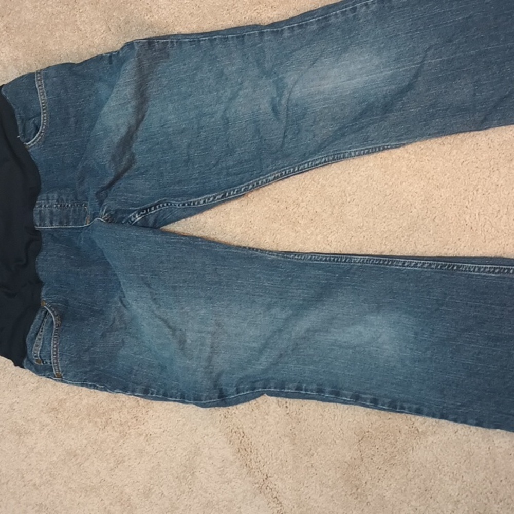 LIZ LANGE Maternity Jeans. Size 10
